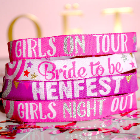 ALL HEN PARTY WRISTBANDS