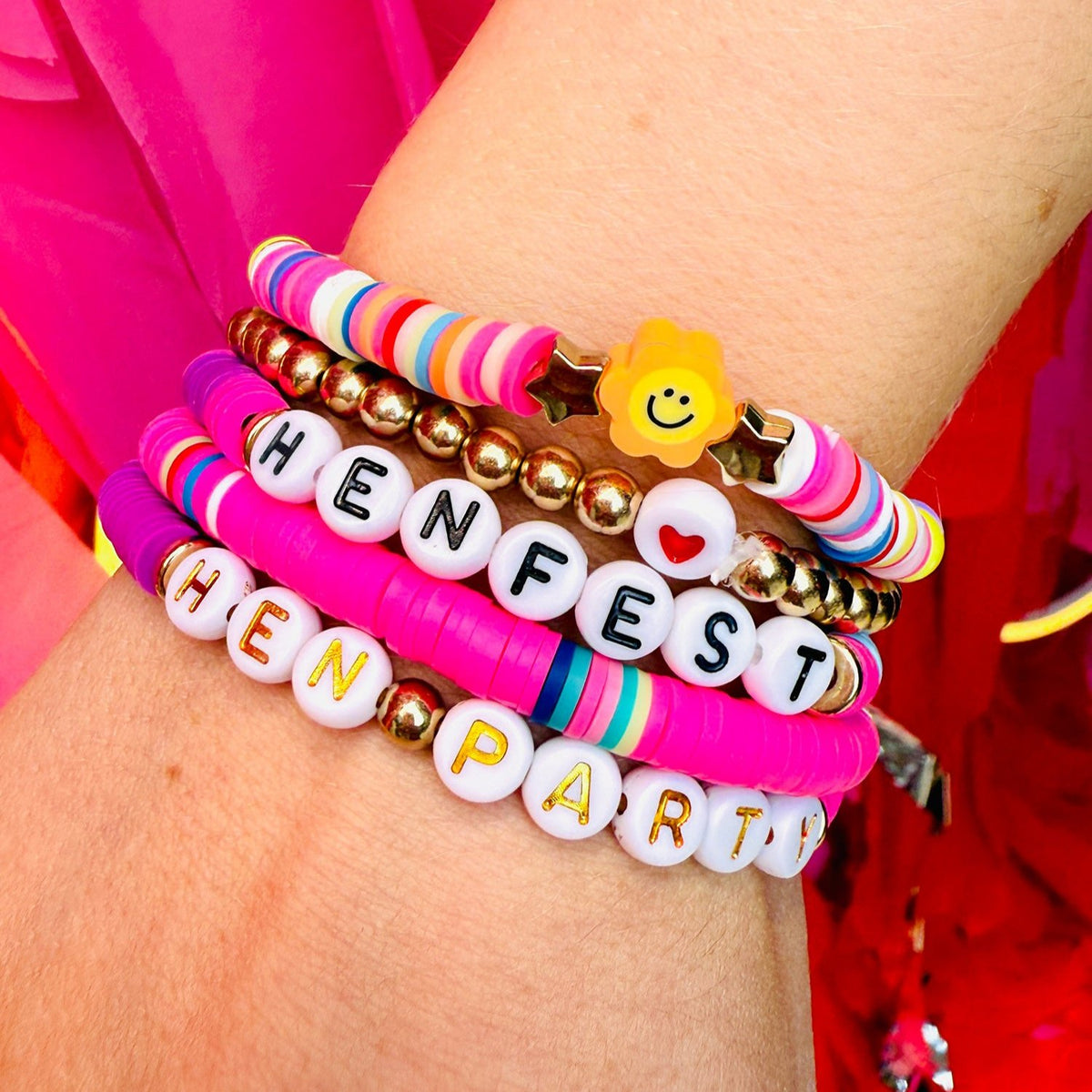 HENFEST ® Hen Party Friendship Bracelets Set Hen Party