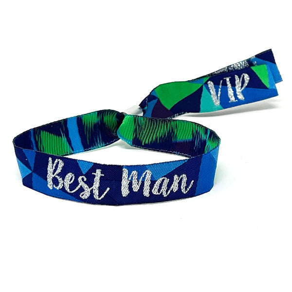 best man team groom stag party wristband