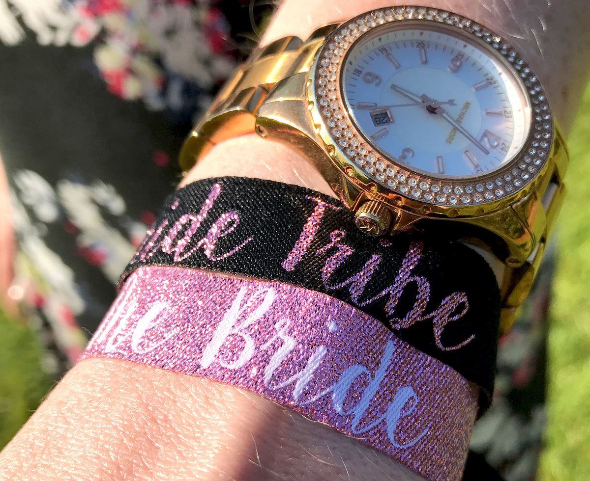 Bride tribe wristbands sale