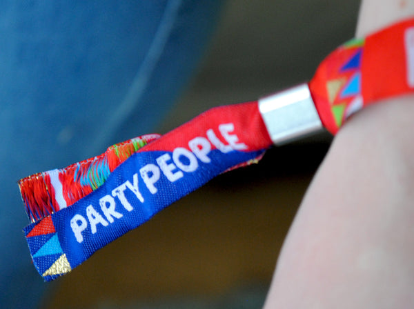 BIRTHDAYFEST ® Festival Birthday Party Wristbands