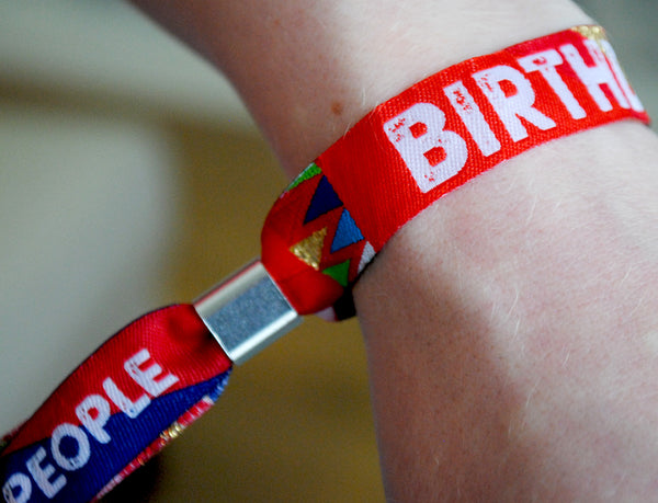 BIRTHDAYFEST ® Festival Birthday Party Wristbands