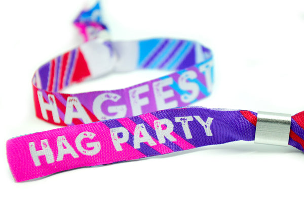 HAGFEST Hag Party / Sten Do (Joint Hen & Stag Do) Wristbands