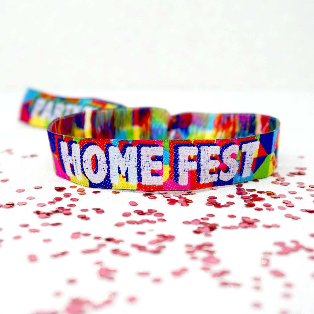 KIDZFEST Niños Festival Cumpleaños Fiesta Pulseras Kidz Fest Niños festival  Lockdown Party Wristbands homefest glasthomebury -  España