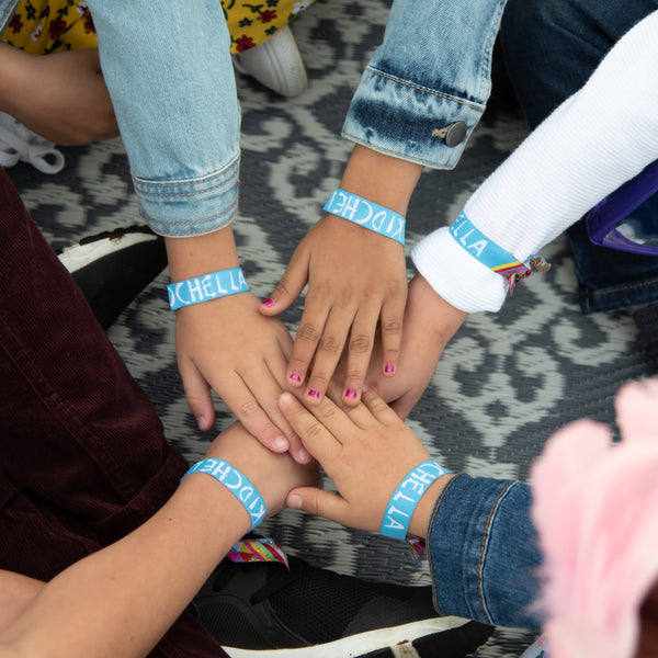 Childrens Kidchella Birthday Party Wristbands