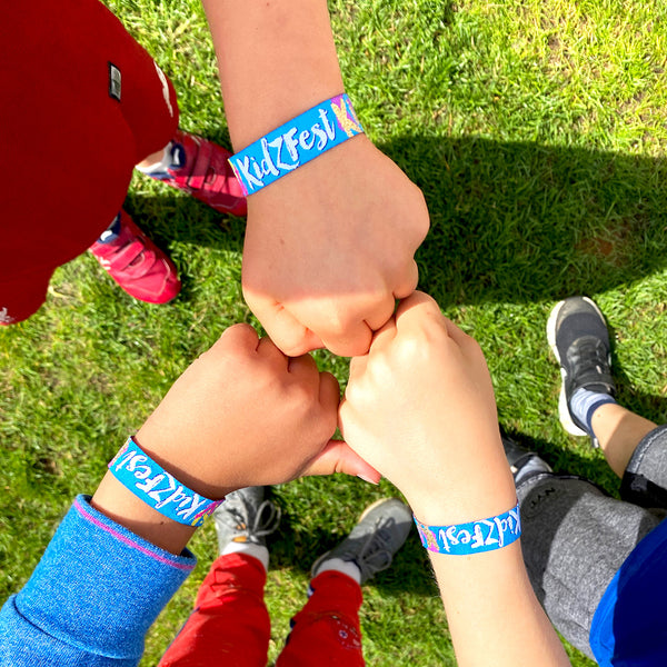 kidzfest kids festival party wristbands kids fest