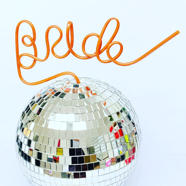 Bride Hen Party Straw