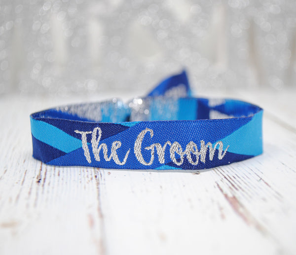 The Bride & The Groom Wedding Wristbands