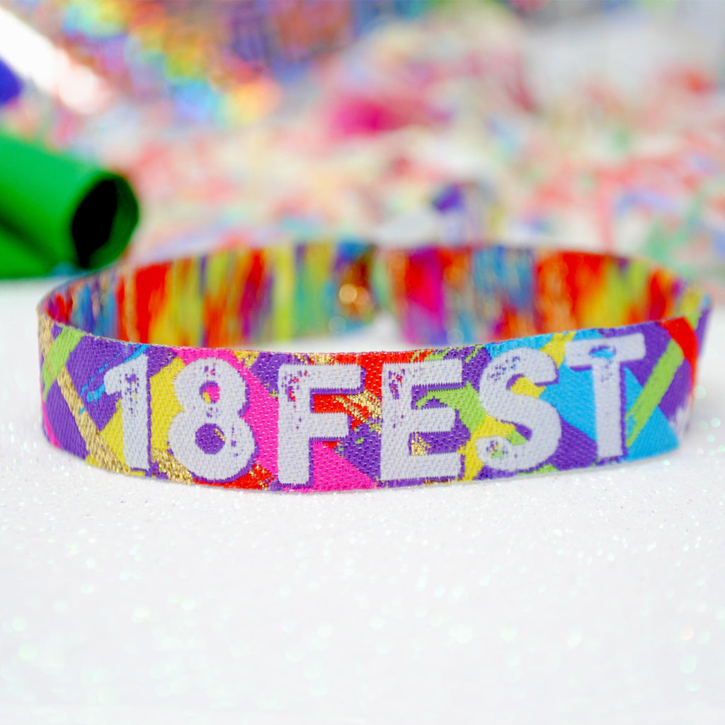 18Fest - 18th Birthday Festival Wristbands