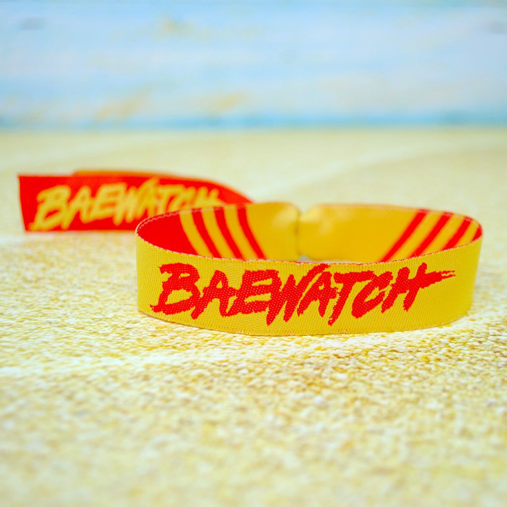 Baywatch Party Theme Wristbands