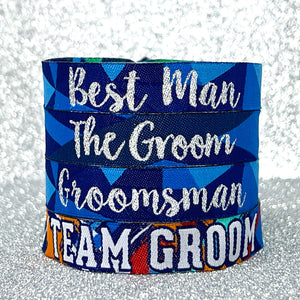 Stag Party Team Groom Wristbands