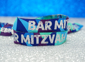Bat Mitzvah & Bar Mitzvah Festival Wristband Favours