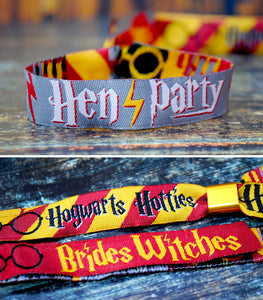 Harry Potter Themed Hen Party & Bachelorette Party Wristbands
