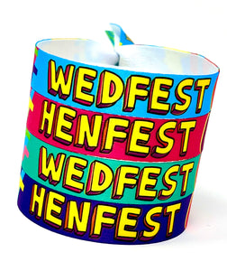 Elevate Your Hen Party with Personalised Festival Hen Party Wristbands