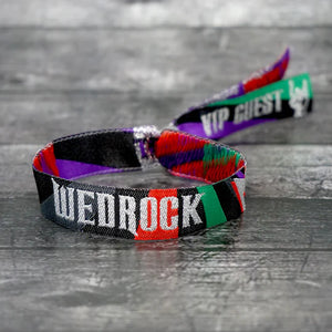 Wedrock Rock n Roll Wedding Festival Wristbands