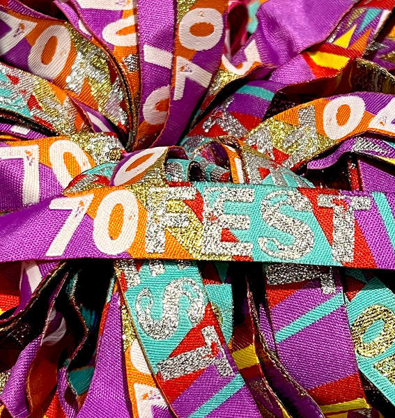 70fest 70th birthday party festival wristbands