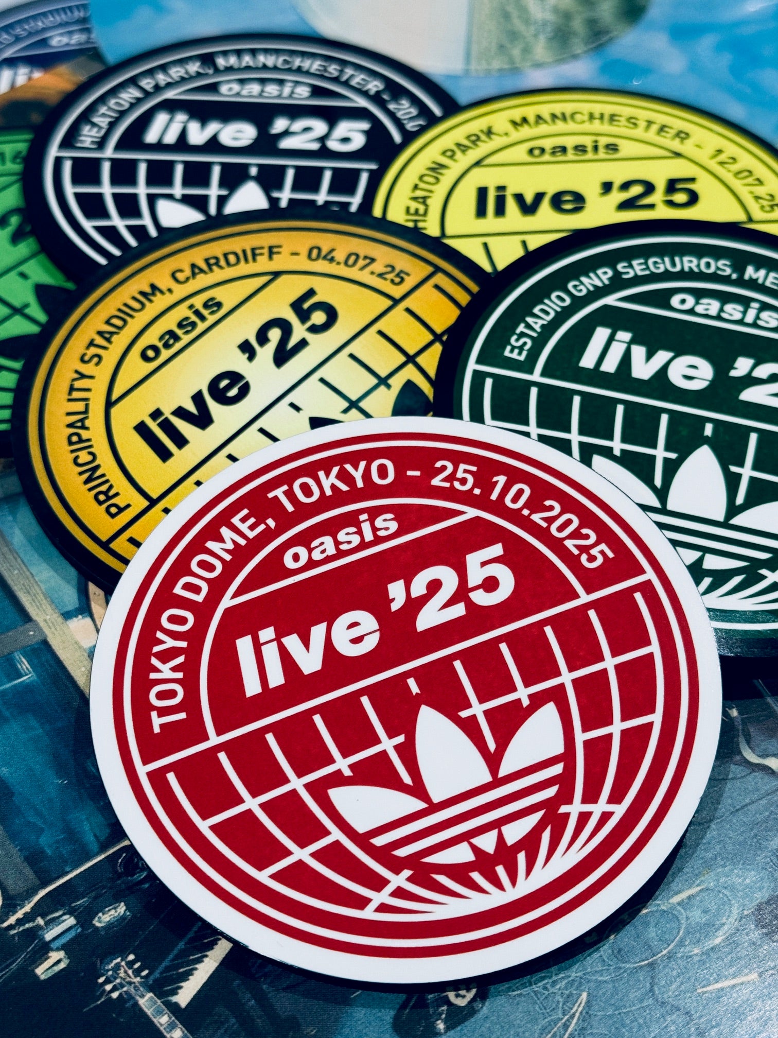 Live '25 Customised Coasters