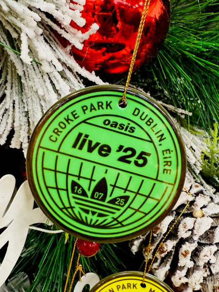 Live '25 Customised Christmas Tree Bauble