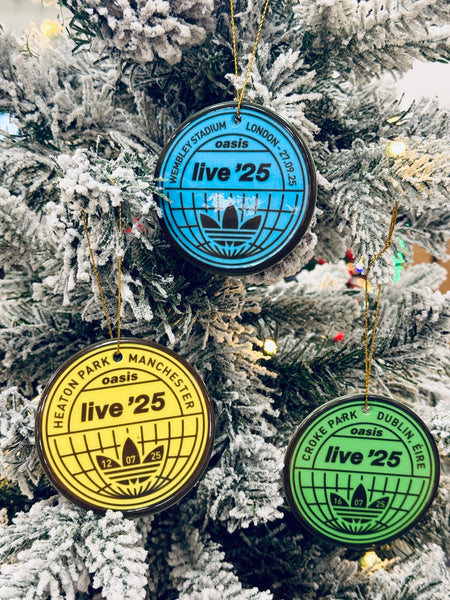 Live '25 Customised Christmas Tree Bauble