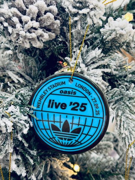 Live '25 Customised Christmas Tree Bauble