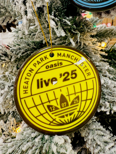 Live '25 Customised Christmas Tree Bauble