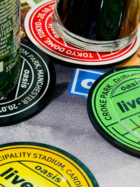 Live '25 Customised Coasters