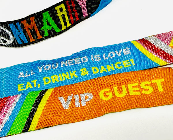 GLASTONMARRY Festival Wedding Wristbands