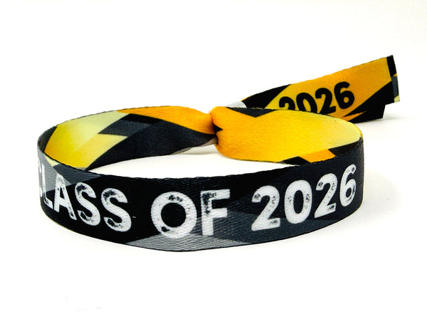 class of 2026 school leaver graduation wristbands