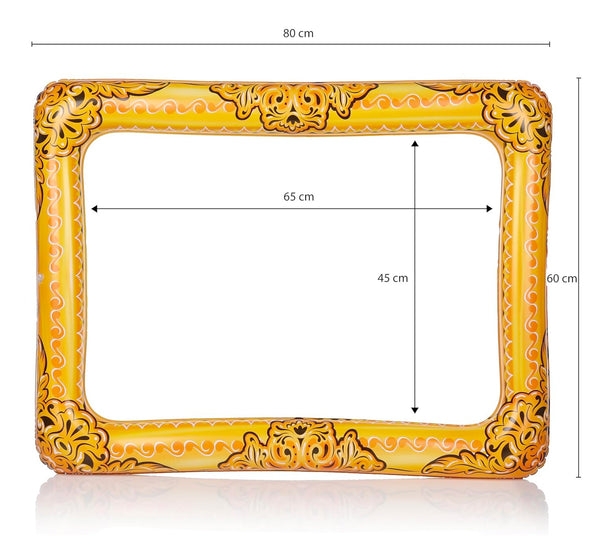 double sided inflatable photo frame prop