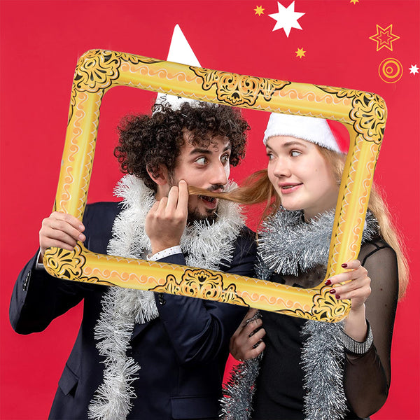 double sided inflatable selfie photo frame