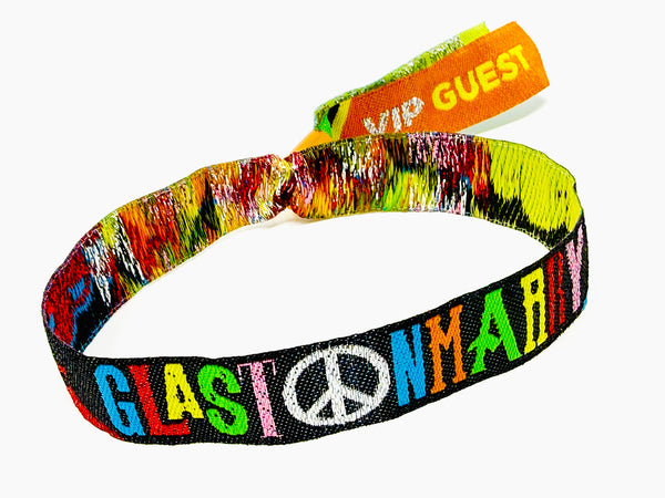 GLASTONMARRY Festival Wedding Wristbands