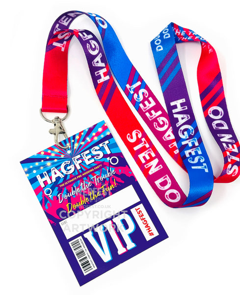 hagfest hag do party joint hen stag lanyard accessories