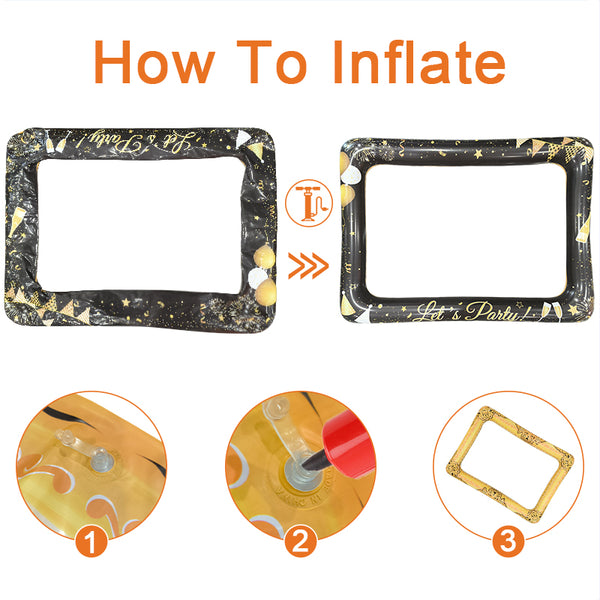 inflatable photo frame