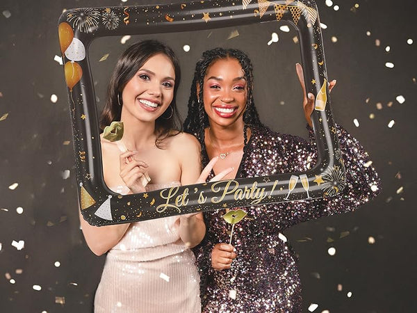 reversible inflatable selfie photo frame