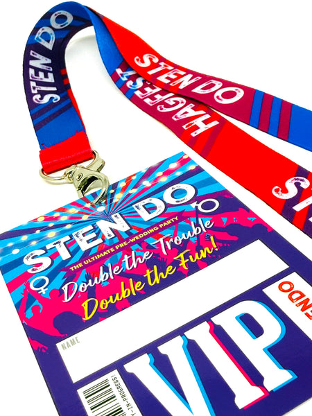 sten do joint hen stag hag party hagfest festival lanyards