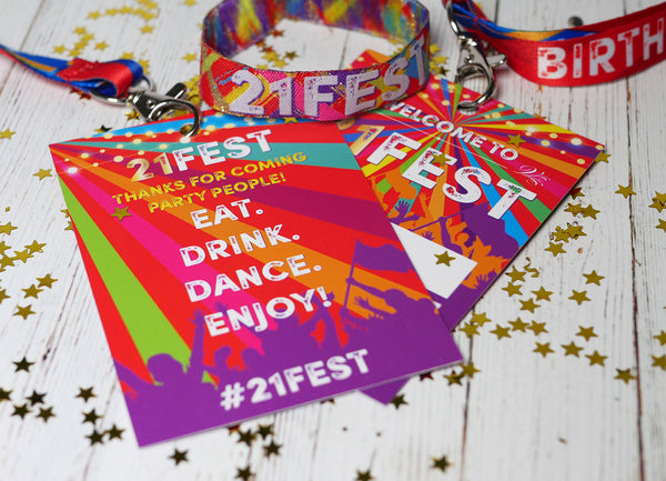 21fest festival vip pass neck lanyards