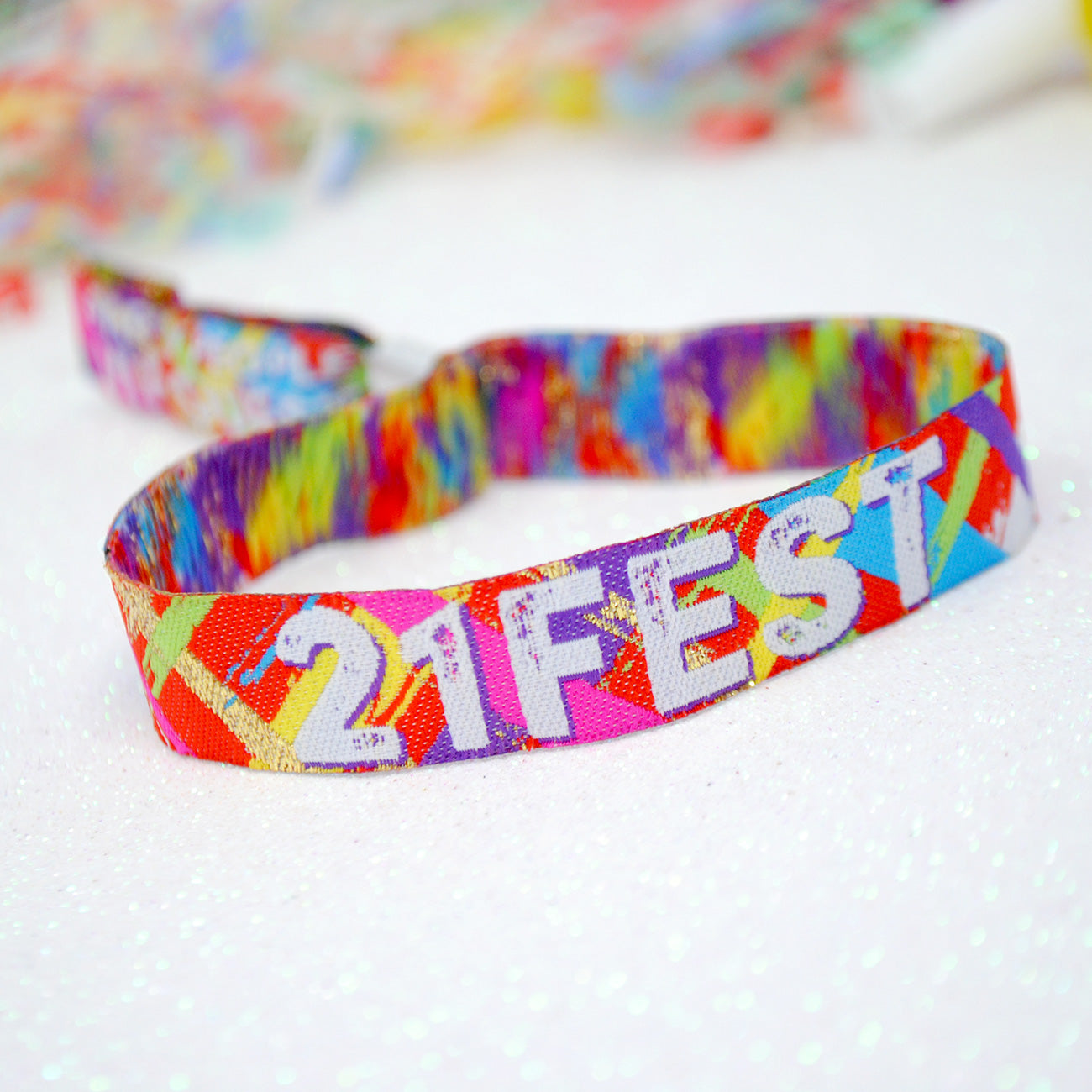 21FEST ® 21st Birthday Party Festival Wristbands