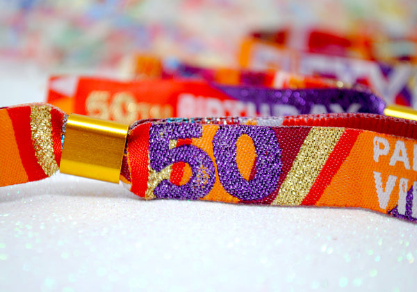 50fest 50th birthday party favours favors