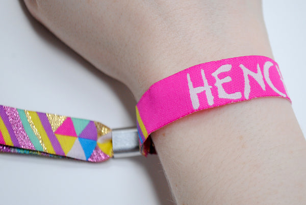 HENCHELLA Festival Hen Party Wristbands
