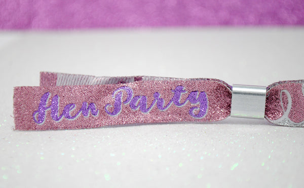 I Do Crew Hen Party Wristbands