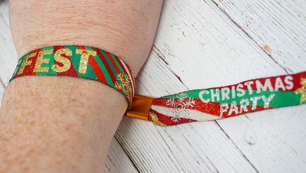XMASFEST christmas party festival wristband
