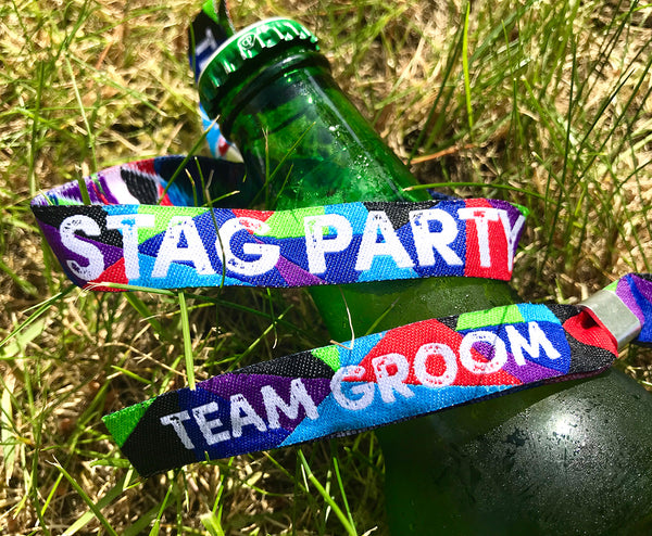 Stag Party Wristbands (Team Groom) Stag Do Wristbands