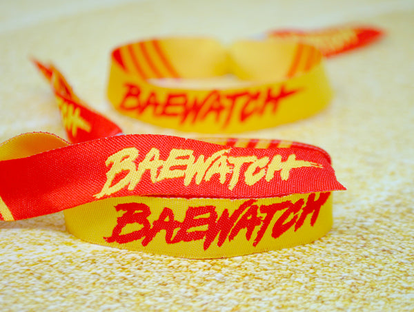 Baywatch / Baewatch Hen Party Theme Wristbands
