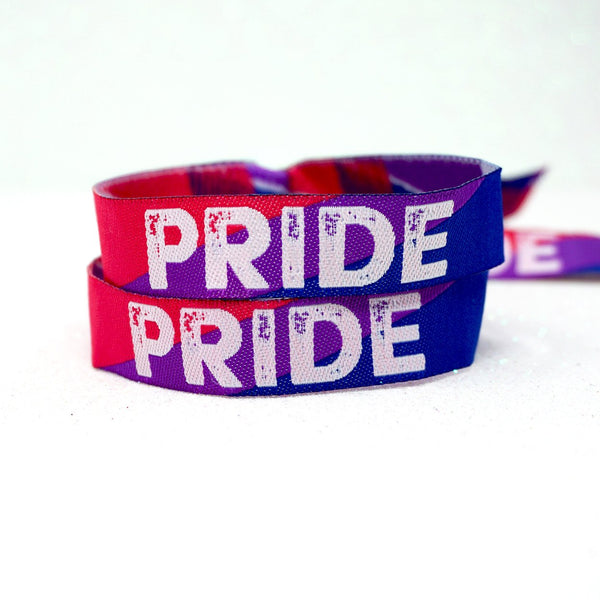 bi sexual gay pride wristbands accessories