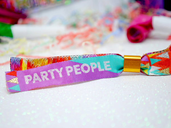 40TH birthday party wristbands bracelets forty Fest