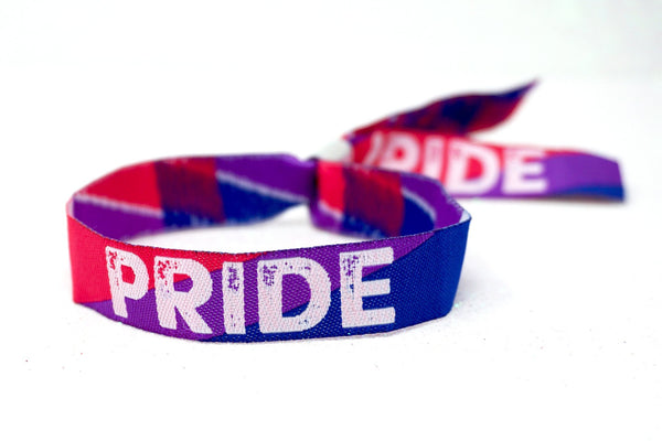 bisexual pride parade bracelet wristbands