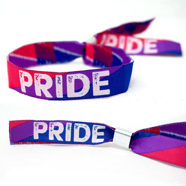 bisexual pride parade event wristbands