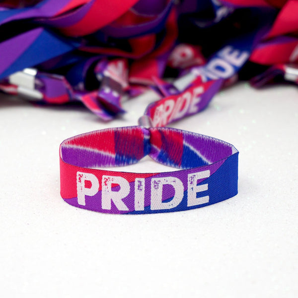 bisexual pride wristband accessory