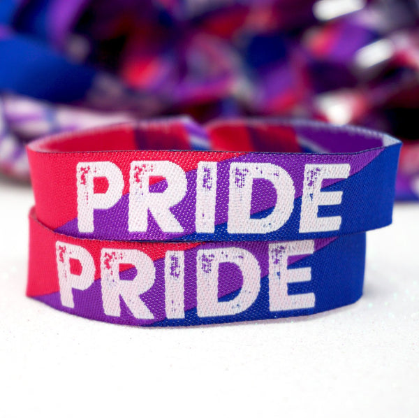 bisexual pride wristband trans pride