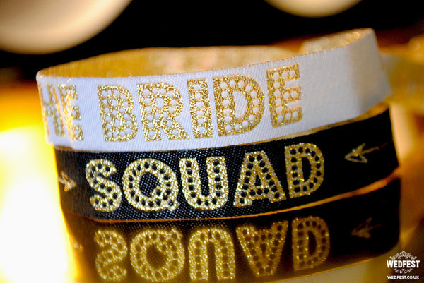 Bride Squad Hen / Bachelorette Party Wristbands